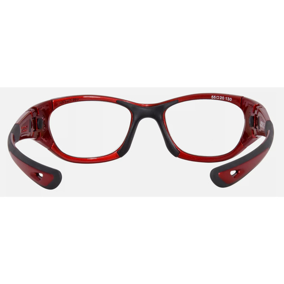 LIBERTY SPORT ASTM F803 MATTE RED FADE EYEGLASSES SUNGLASSES FRAME 55-20-130 - Picture 5 of 5